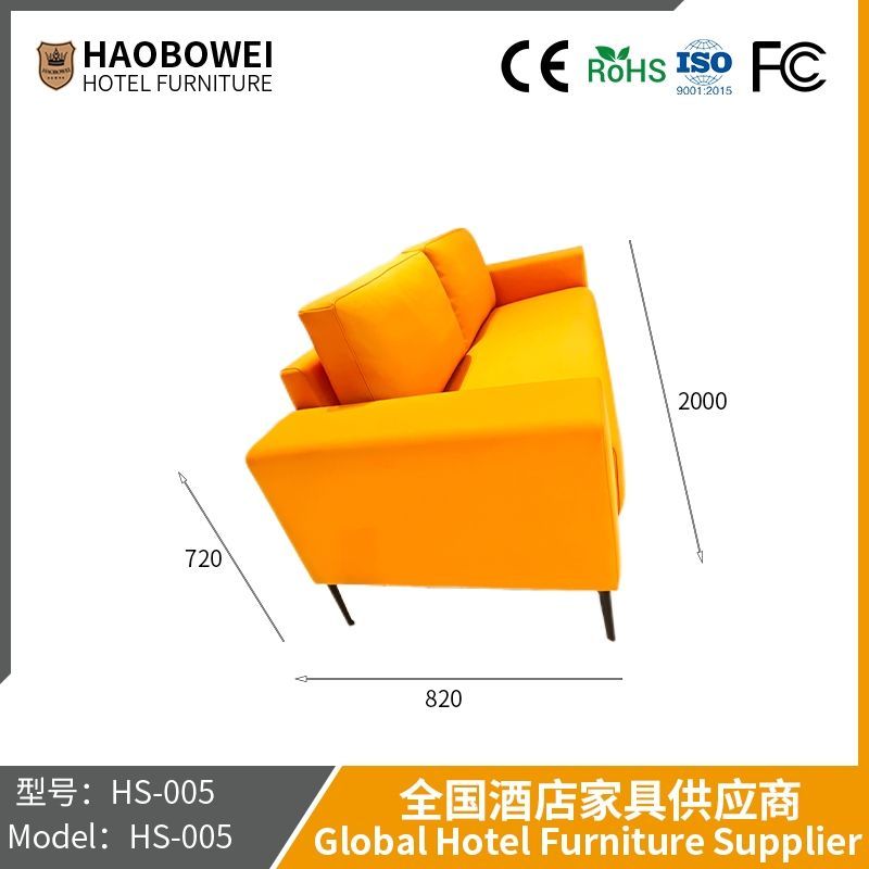 Hotel to Negotiate Sofa Luxury Modern Rest Area Leisure Hotel Lobby Reception Sofa Combination