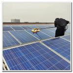 18-Feet Aluminum Alloy Pole Outdoor Cleaning Brush for Water-Fed Solar Panel