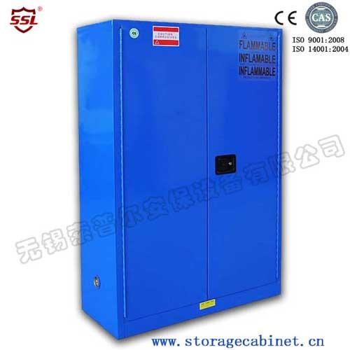 Blue Chemical Liquid Sulfuric Corrosive Storage Cabinet Iron and steel weak