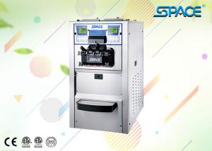 Quality Tabletop Twin Twist Flavor Soft Ice Cream Machine For Home / Business Use wholesale