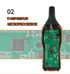 Weather Measurement Digital Thermometer Hygrometer Low Battery Indications