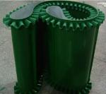 PU Skirt Flat Belt Conveyor Customized Size For Food Industry 1 Year Warranty