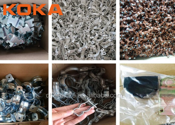 Brown Colour Copper Pipe Bolted Nut Clip PVC Pipe