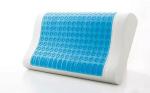 Sleeping Gel Memory Foam Pillow Ventilated Pillow Case Material 1.5kgs Weight