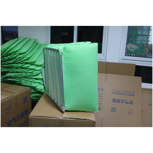 Green White Blue White F6 Cotton Pre Filter Media Air Filter Media