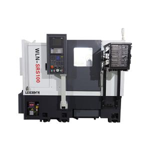 Quality Cnc Metal Spinning Lathe Machine For Metal Plate Tube Pipe WLN-SRS100 wholesale