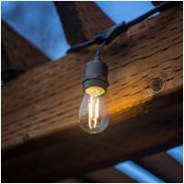 China Custom S14 110V 120V e27 Commercial Ready Dimmable Outdoor LED String Light on sale