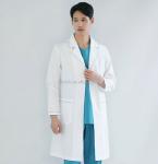 Hospital Operating Surgeons Medical Lab Coat Long Sleeve 100% Cotton