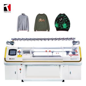 Quality TWH Three System Sweater Flat Knitting Machine 1.6KW 56 Inch 12G wholesale