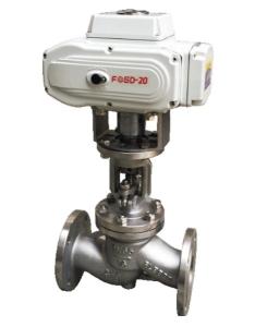 Quality 380V Electrically Operated Control Valve 316 Stainless Steel Globe Valve wholesale