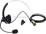 Super Lightweight Telikou Single Ear Headset For Broadcast Equipment NE-11