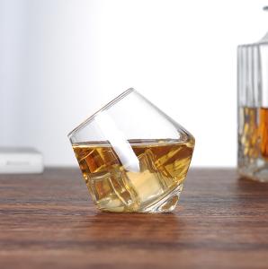 Quality 8 Oz Handmade Scotch Whiskey Glasses Ideal For Trendy Bars / Hotels wholesale
