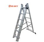Household 3x6 Collapsible Extension Ladder High Safety Slip Resistance