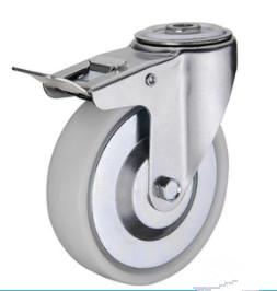 Quality 8 inch nylon wheels with bearings wholesale