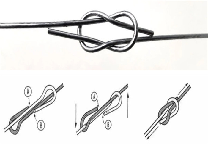 2.28M 3.66mm Strong Binding Work Looped Bale Wire