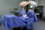 Angiography Pack Disposable Medical Drapes Packs Blue Color For Wound Care