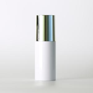 Quality Round Shape Cosmetic Plastic Lotion Bottles 80ml White Color For Skin Care wholesale