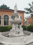 Stone carving statue fountain white marble sculpture water fountains ,stone