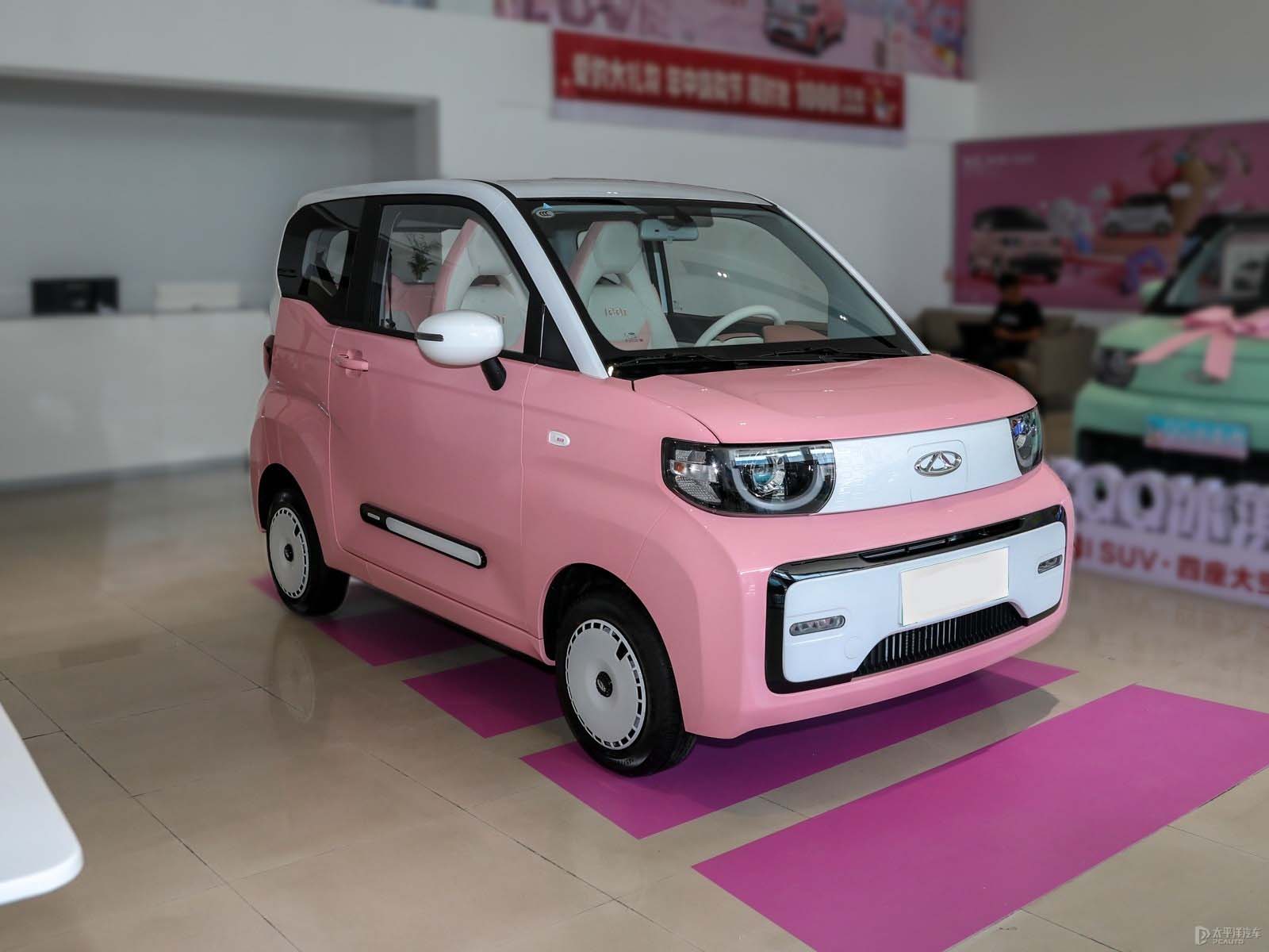 High quality new energy vehicle fast electric Chery QQ Taoxi peach version 2022 ice cream electric vehicle in China