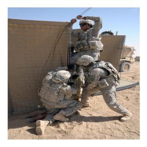 Quality Defensive Barrier Bag Sand Wall Barrier For Easily Assembled Green wholesale