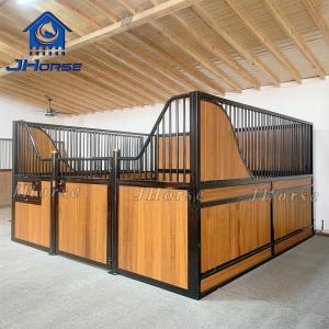 Quality Sturdy Horse Stall Stable With Powder Coated Surface Treatments wholesale