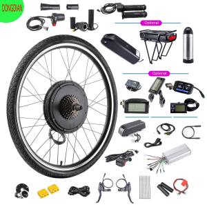 Quality 48V1500W e-bike conversion kit with LED at 26&quot; wheel, free shipping to USA mainland wholesale