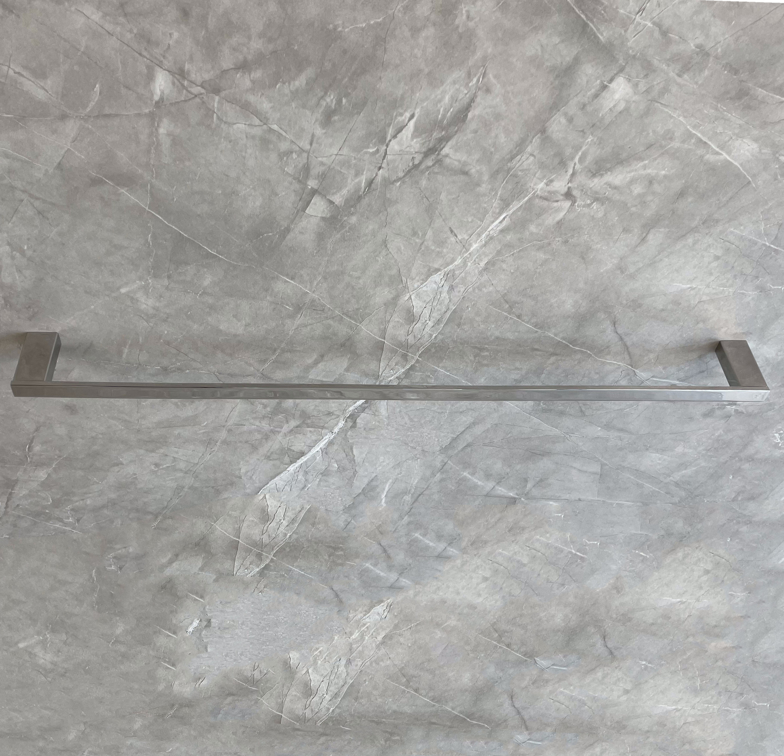 Brushed Bathroom Towel Bars Thicken Stainless Steel Shower Towel Rack Bath Accessories