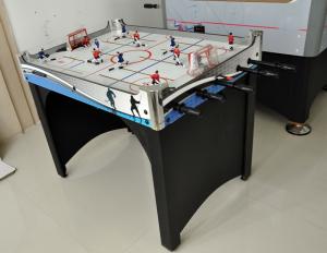 Quality Color Graphics Rod Hockey Table MDF Stick Hockey Table With PVC Handle wholesale