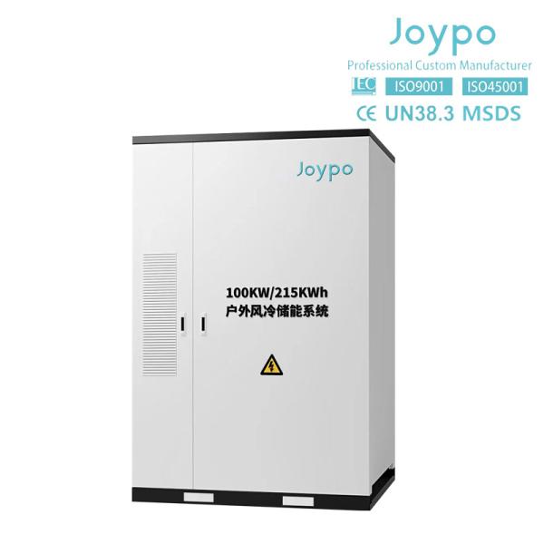 Joypo 100kW 215kWh Commercial and Industrial Energy Storage System IP55 Battery