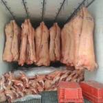 Meat Roof Hanging Refrigerated Truck Body