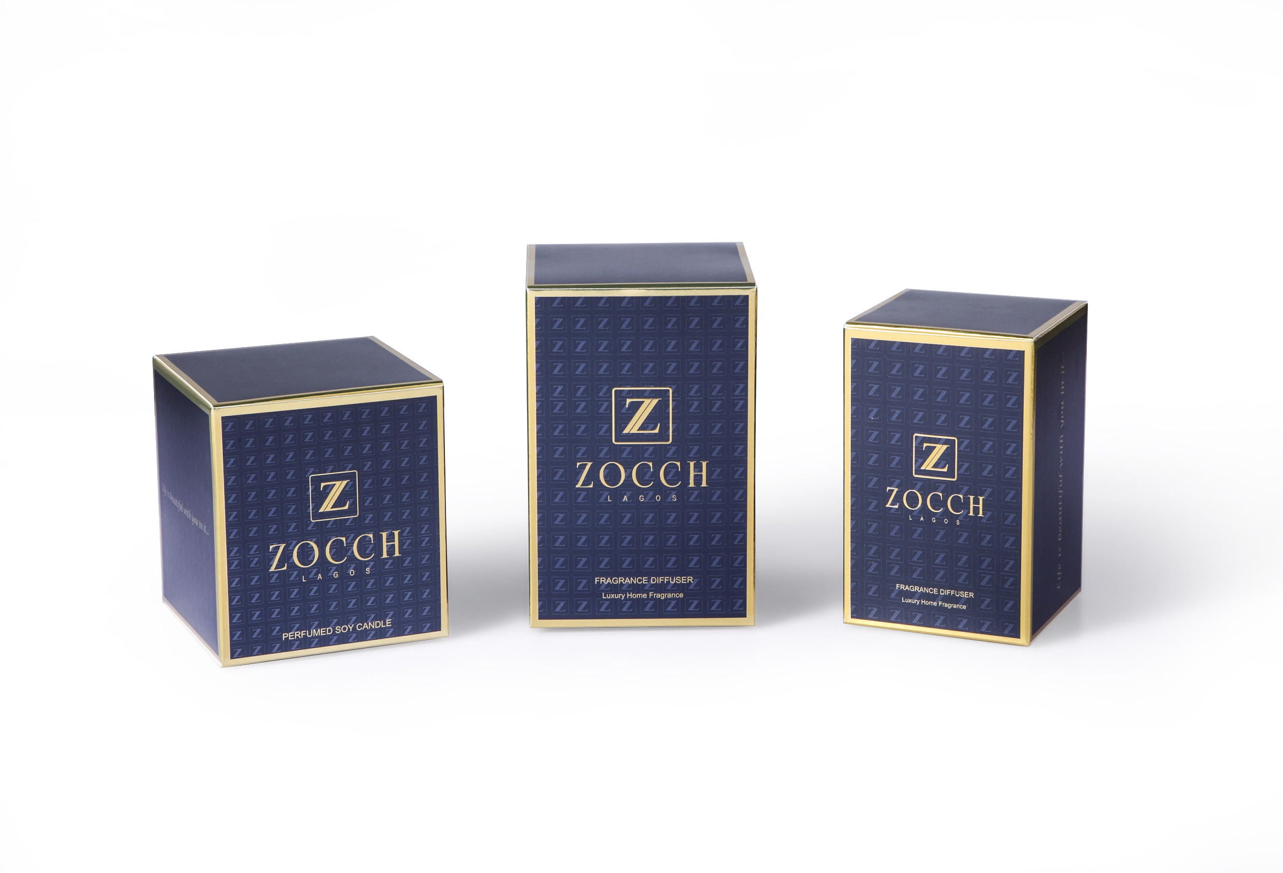 Perfumed Soy Candle Paper Box Printing Cosmetic And Candle Package Box Printing