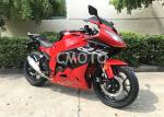 Red Color Street Sport Motorcycles , Cool Street Bicycles Hydraulic Suspension