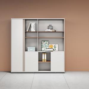 Quality QF-02A Office Furniture Wooden Filing Cabinet Modern Drawer Storage Cabinet wholesale