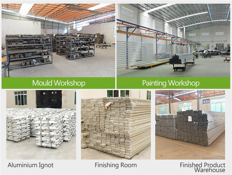 6061/6063 Anodized Aluminum Extrusion Profiles for Kitchen Cabinet