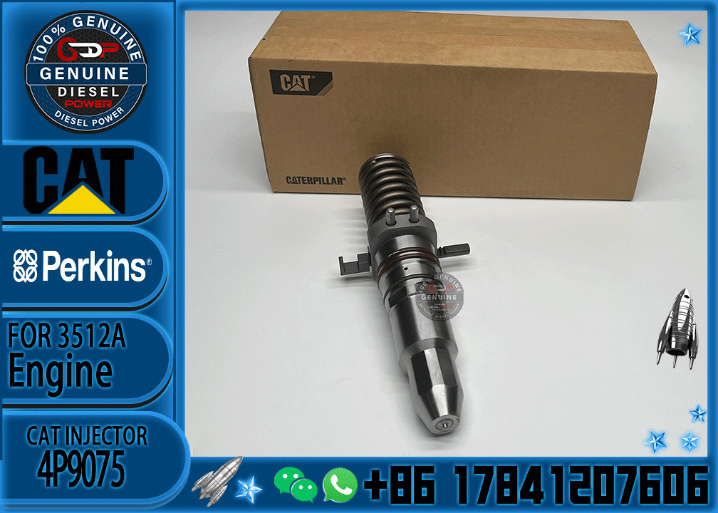 3512 E3512 Fuel Injector Assembly 4P9075 4P9076 7E6408 4P9077 9Y3773 7C4148 6L4357 6L4355 6L4360