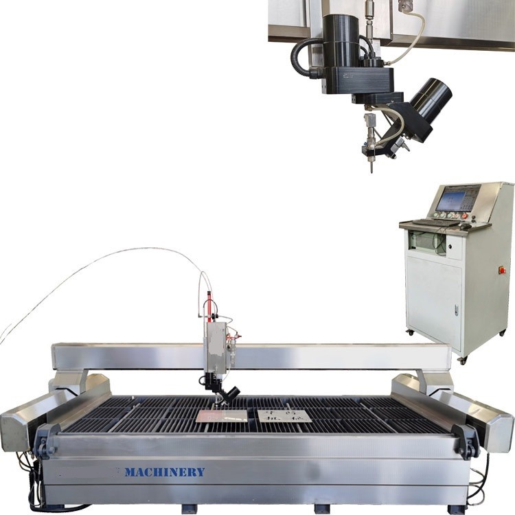 CNC 5 Axis Water Jet Machine