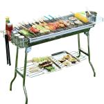 Customized Logo Acceptable Stainless Steel Rotisserie Charcoal Grill for Outdoor