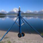 Movable Lightweight 18ft 50 Foot Telescoping Antenna Mast