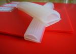 Industrial Grade Translucent Silicone Extrusion , Silicone Profile , Silicone