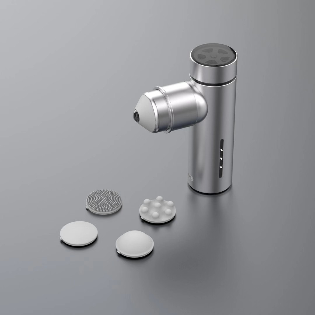 Aluminum Alloy Case Muscle Gun Massager 2800rpm Electric Massage Gun