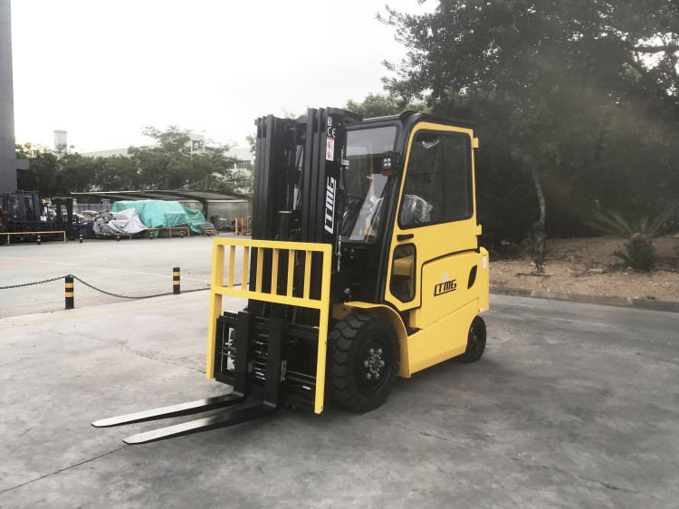 LTMG electric forklift 3ton 2.5ton 2ton 1ton cabin yellow battery forklift Curtis Electronic Control