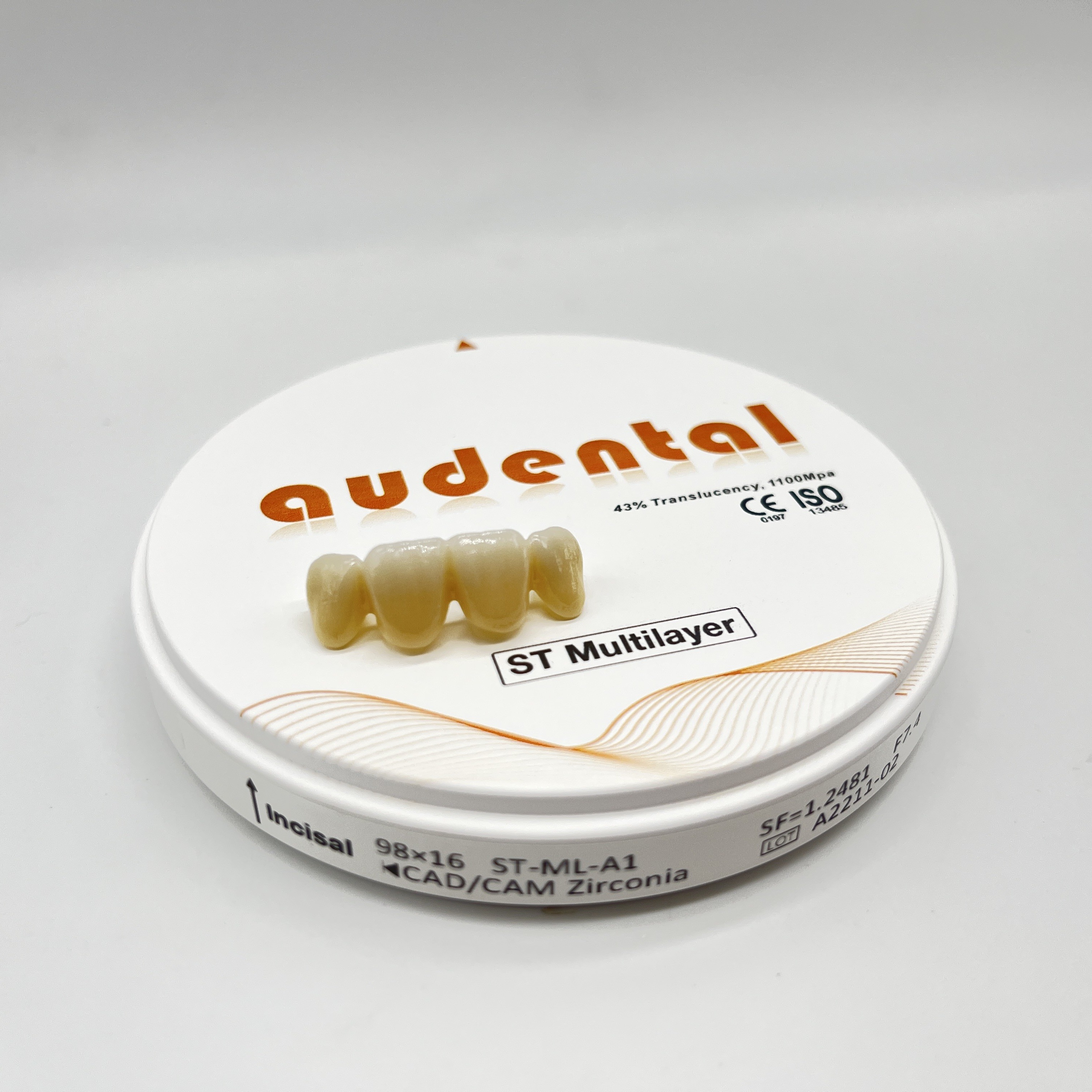 ST Multilayer Dental Zirconia Block High Translucency and Strength for Optimal Aesthetics