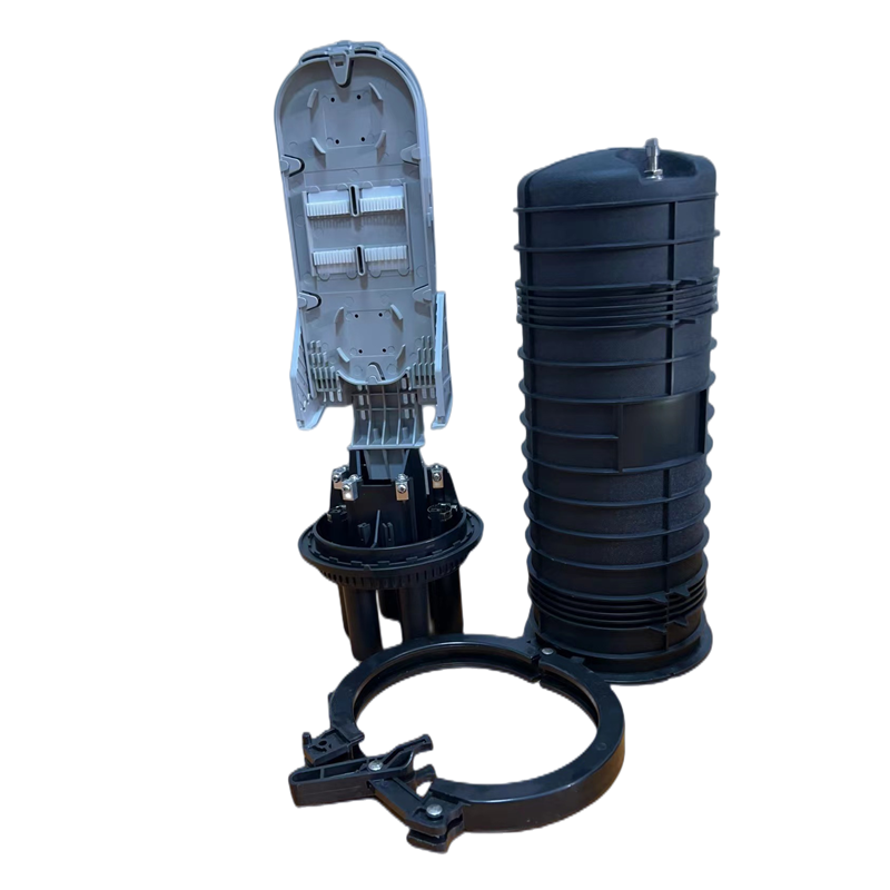 Over 25 Years Service Life FTTH 96cores Dome Splice Closure for Fiber Optic Splice Box