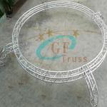 Round Aluminum Roof Truss System Circle Shape Light Weight