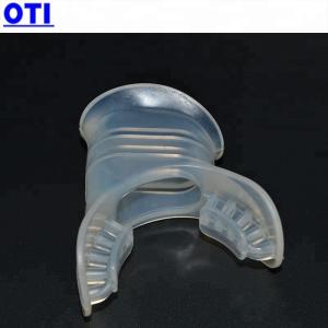 Quality Customized Cutting Service Clear Silicone Snorkel Mouthpiece for Diving wholesale