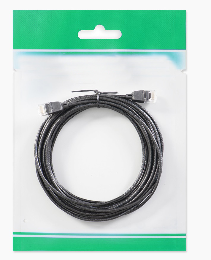 Ultra Slim Cat6A UTP Gigabit Ethernet Patch Cord 500MHZ Rj45 Patch Cable