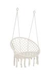 Max 330Lbs Indoor Hanging Rope Chair 7Pounds For Bedroom