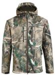 Water Resistant Mens Camo Softshell Jacket For Outdoor Camping Hunting