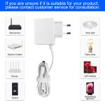 Dvd 12V 2A Power Adapters Wall Mounted 24W DC Plug Adapter VI Level