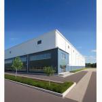 High Rise Modular Steel Frame Construction Factory , Modern Steel Structure